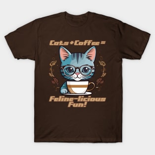 cats and cof T-Shirt